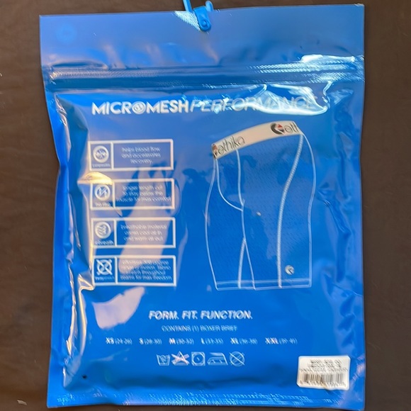 Ethika men’s medium boxer shorts (3). micro mesh compression no rise.         M - Picture 5 of 7